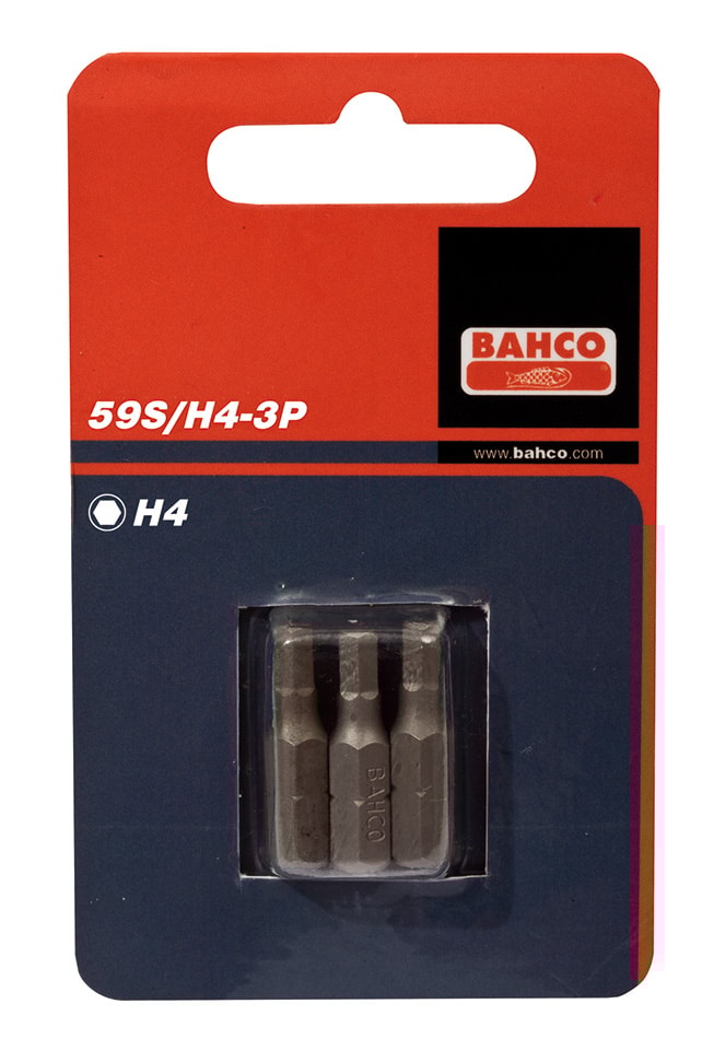 Bahco Bits 59S 1/4'' H 5x25mm 3-pak