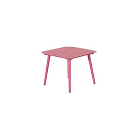 Venture Design Lina sidebord i pink stål 40 x 40 cm