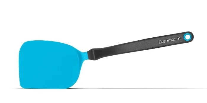 Dreamfarm Mini Chopula Classic Blue paletkniv med fleksibel spatel