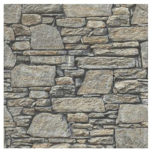 Rasch Studio 2021 Selection tapet Granitsten grå 0,53 x 10 meter 863000