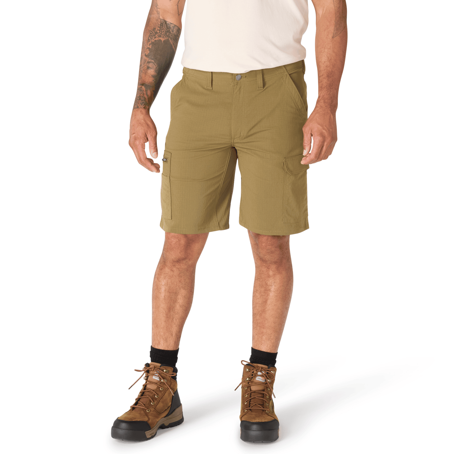 Carhartt Relaxed 10" Carhartt Force™ Ripstop Cargo Short Men Sandstone W42