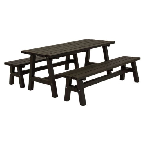 Plus Country plankesæt i grundmalet fyr