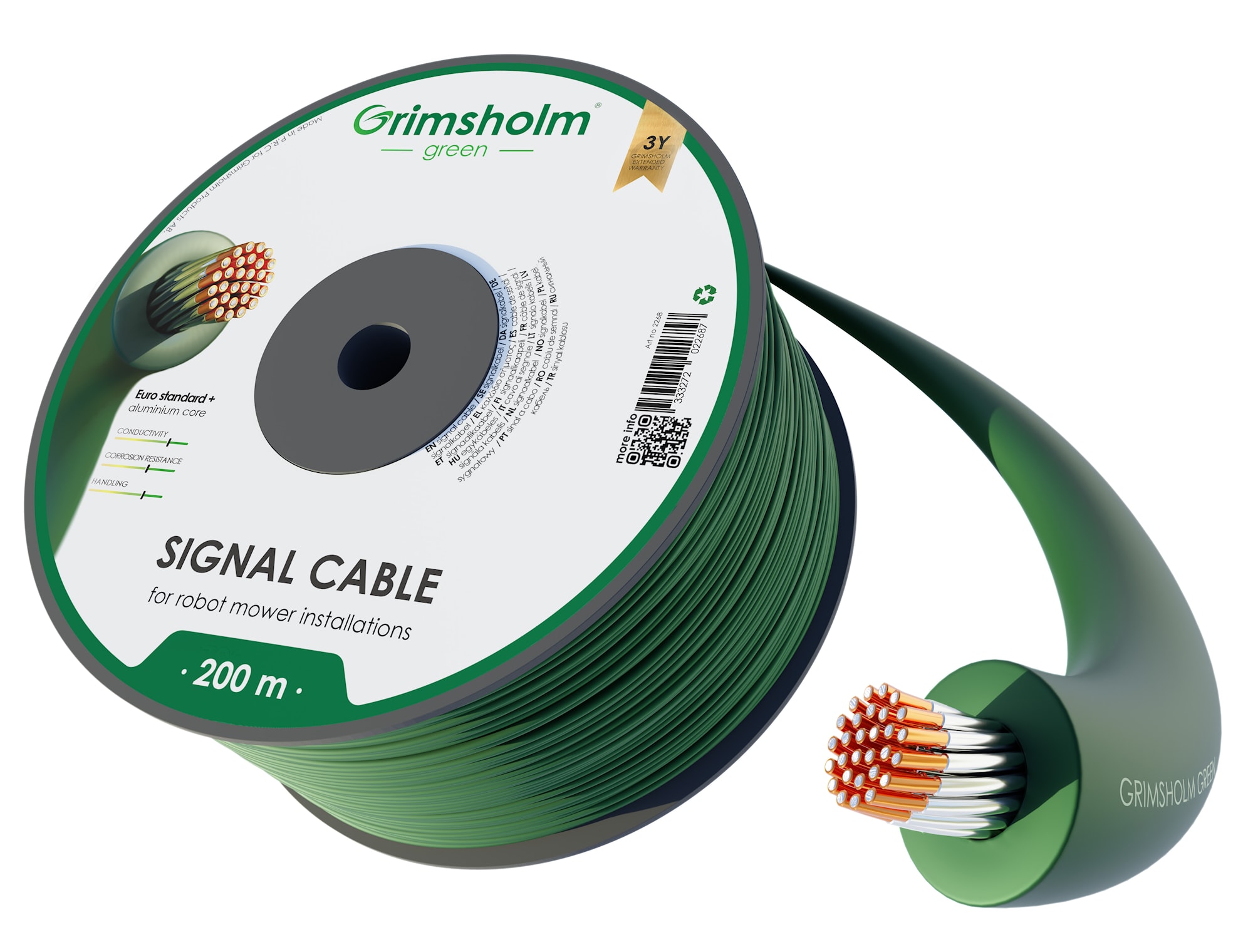 Grimsholm Euro Standard Plus Signal Kabel 200m