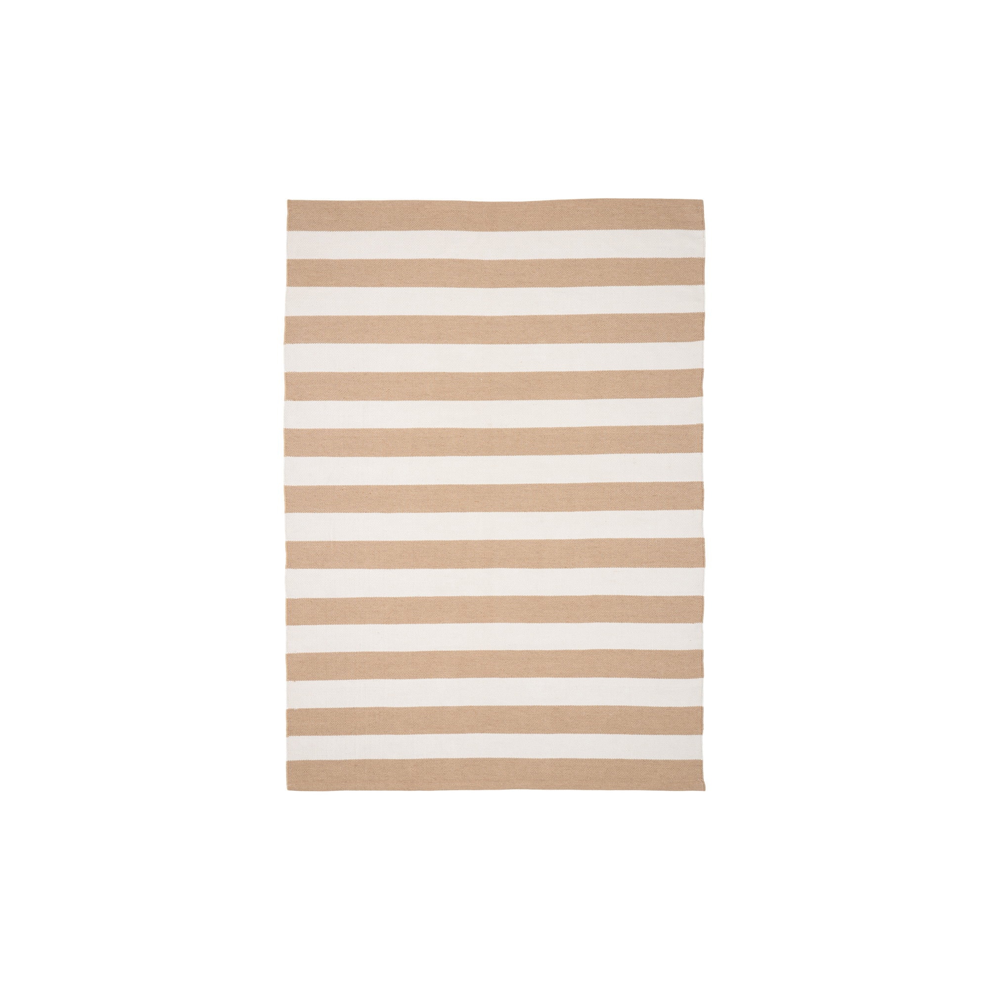 House Nordic Pina tæppe genanvendt plast beige/off white 140 x 200 cm