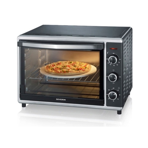 Severin TO 2058 miniovn sort/sølv 1800 watt