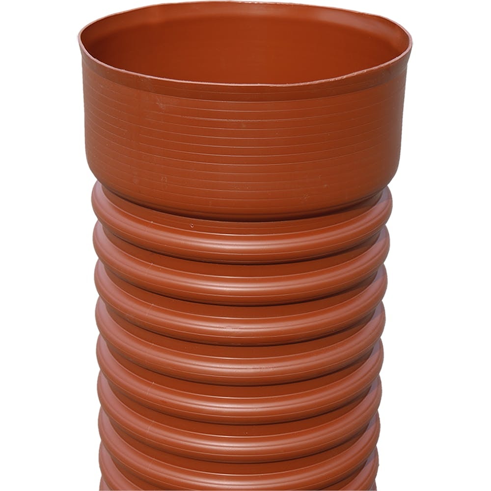 Pipelife 315x6000 mm PP opføringsrør med muffe