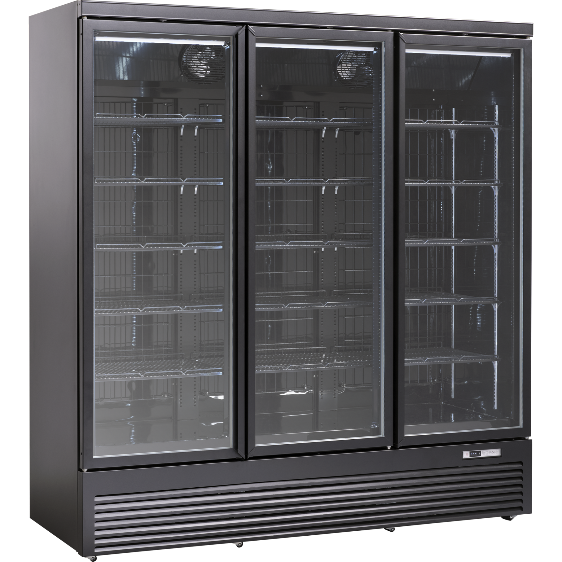 Scandomestic DC1664BB displaykøleskab sort 1664L