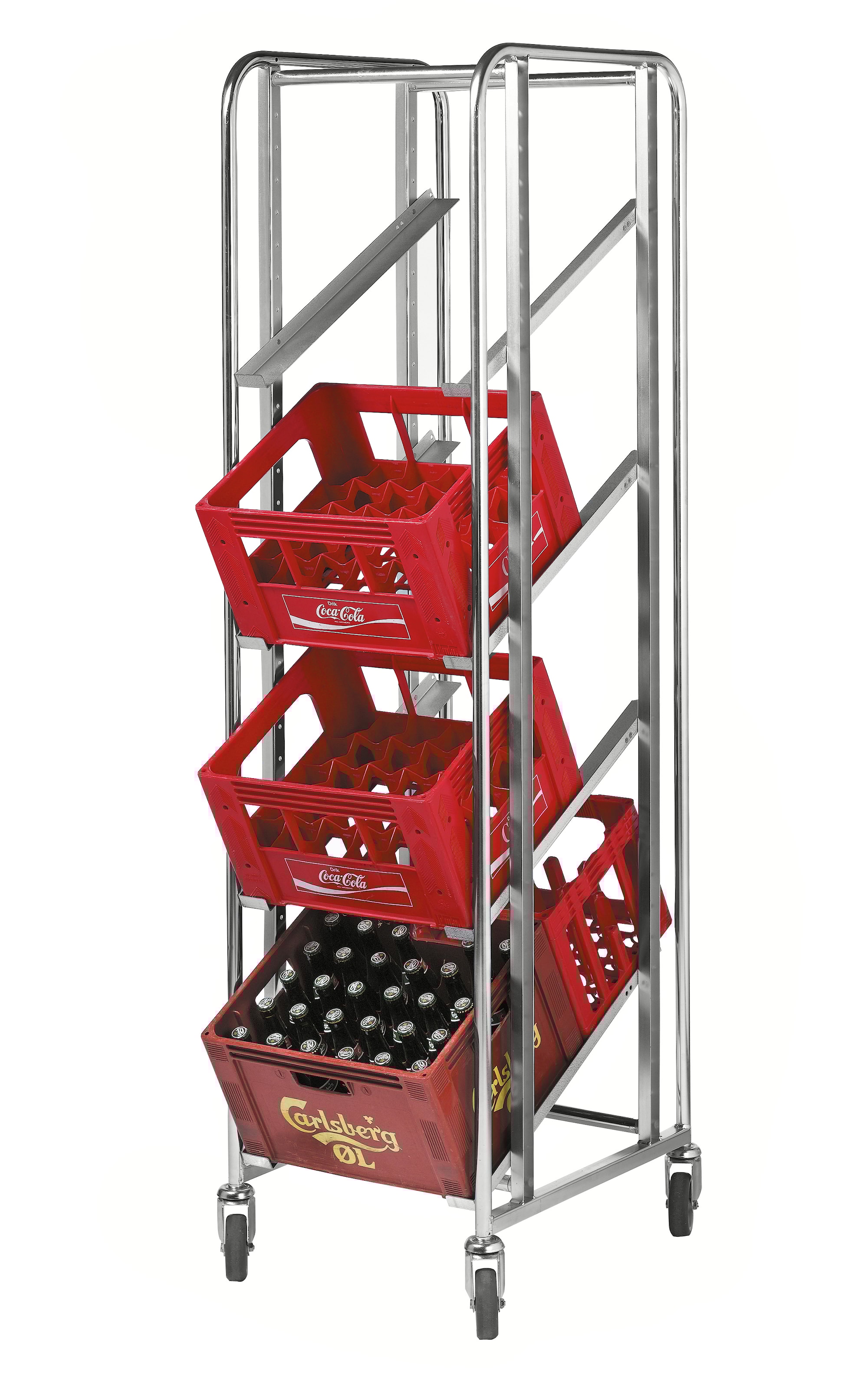 Kongamek 38,1 x 59,2 elektrogalvaniseret kassevogn KM165DK