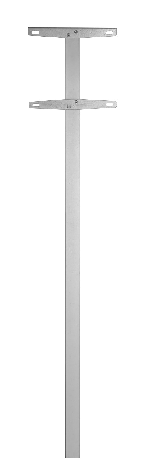 Postkasse stander Allux 1003.Sortlakeret galvaniseret stål