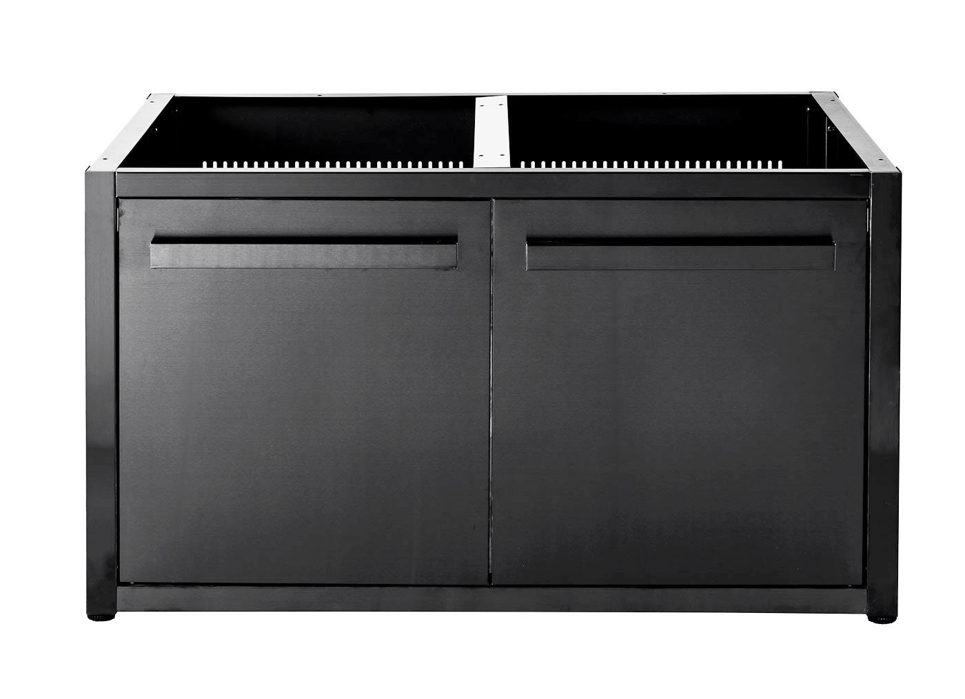 Myoutdoorkitchen Nordic Line Black udekøkken basismodul med låger 120 cm