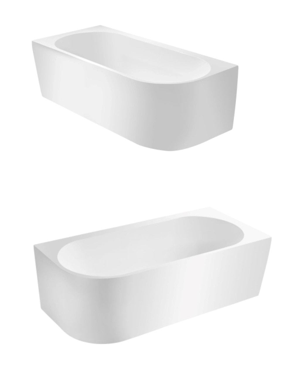 Bathlife Själsro badekar højre 180 cm