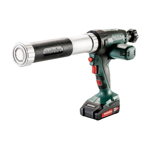 Metabo KPA 18 LTX 400 fugepistol 18V med 1 x 2,0 Ah batteri og lader
