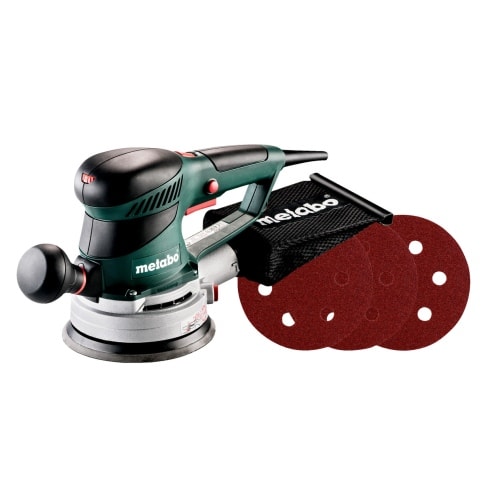 Metabo SXE 450 Turbotec excentersliber med 25 slibeark 350W