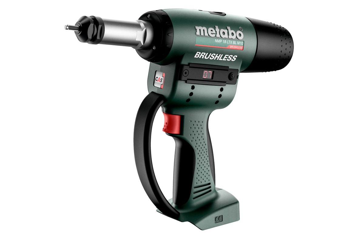 Metabo popnittepistol NMP 18 LTX BL M10 uden batteri og lader