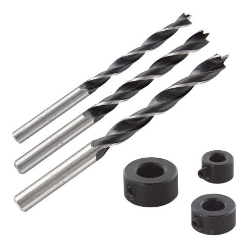 Wolfcraft dyvelborsæt med dybdestop Ø6, 8 og 10 mm