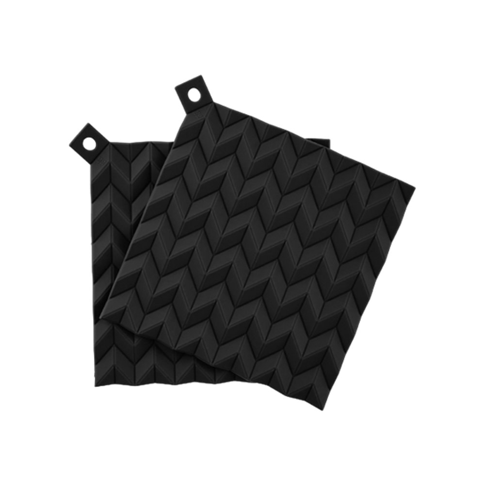 Rig-Tig Hold-On grydelapper black 2 stk.