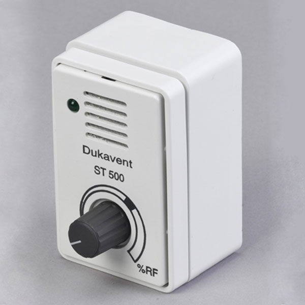 DUKA hygrostat ST 500 (fugt) hvid