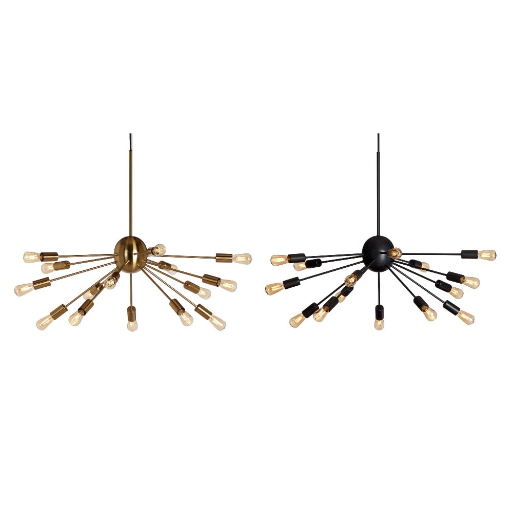 Herstal Mir pendel i sortstruktur E14