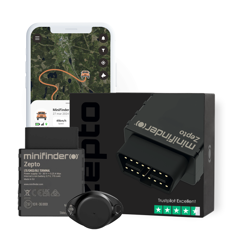 MiniFinder Zenso + 4 sensorer