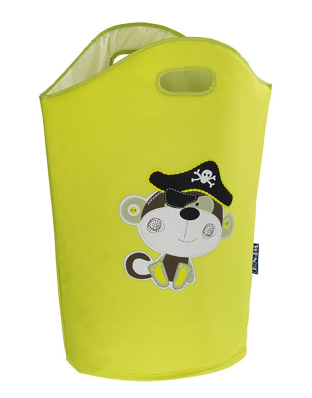 Wenko Kids Gerry vasketøjskurv i blå 24L