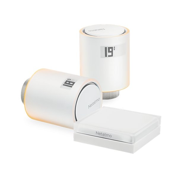 Netatmo Smart Radiator Valves Starter Pack med 2 termostater til radiator