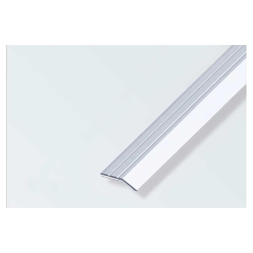 Alfer overgangsprofil 34 x 8 mm selvklæbende alu eloxeret 1 meter