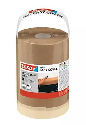 Tesa Easy Cover Economy malermåtte/afdækning brun 25 m x 180 mm