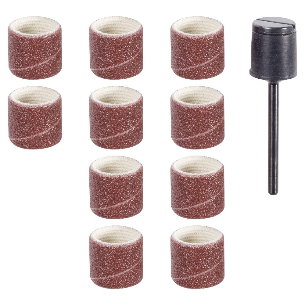 Proxxon slibebånd med 10 blade og holder.Proxxon nr. 28978