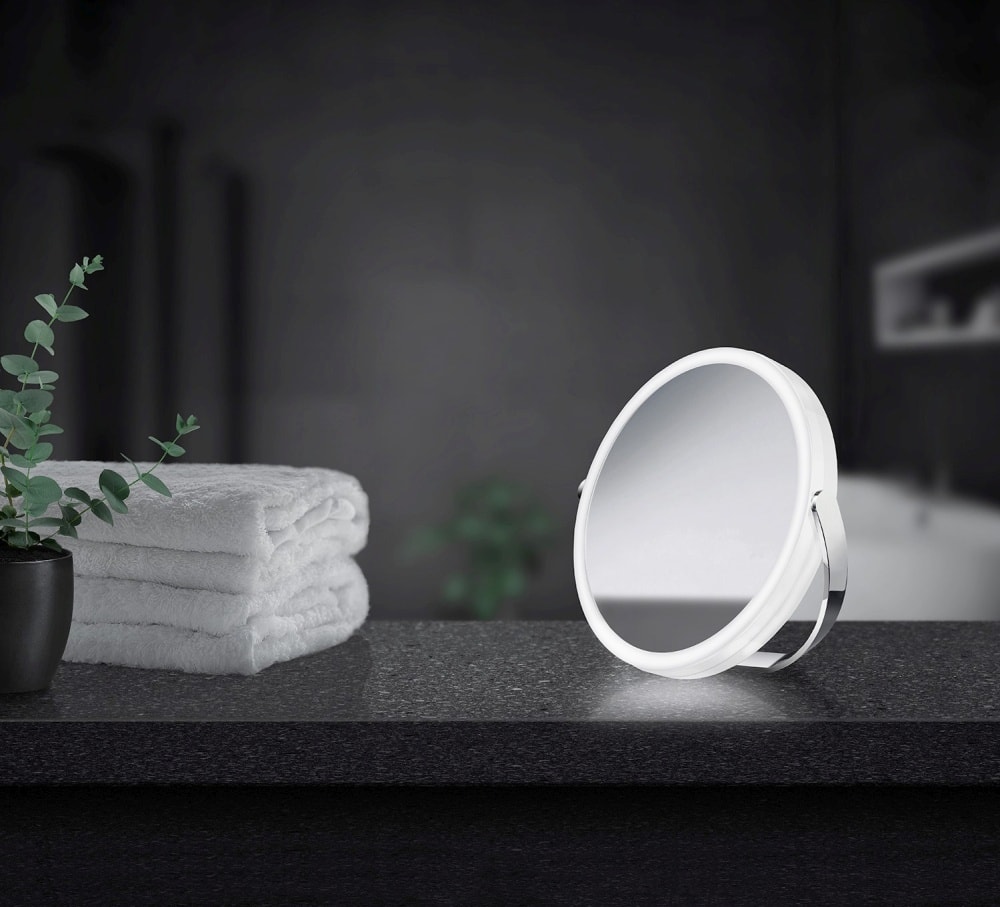 Smedbo LED sminkespejl normal-x7 forstørrelse milj