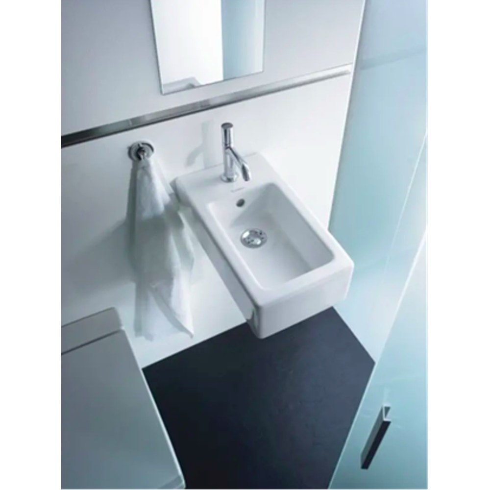 Duravit Vero vask til væg med WonderGliss 25 x 45 cm