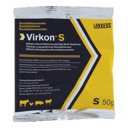 Desinfektion Virkon S 50 Gr