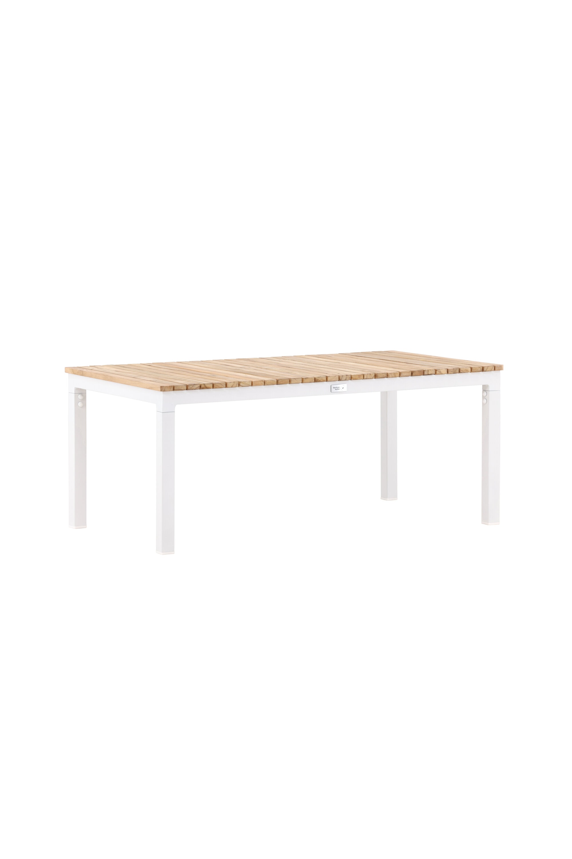 Venture Design Brasilia loungebord i hvid og teak