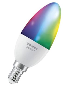 Osram Ledvance Smart+ WiFi pære 40W RGBW kerte E14 470 lumen