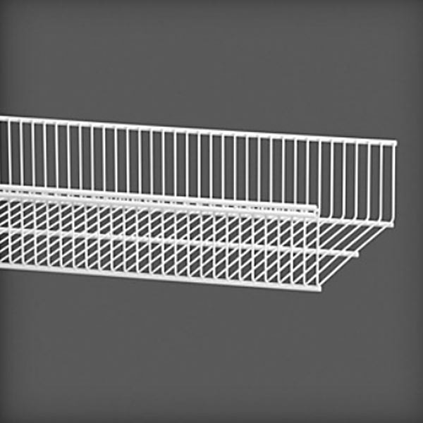 Elfa Décor trådhyldekurv 30 i hvid 337 x 96 x 607 mm
