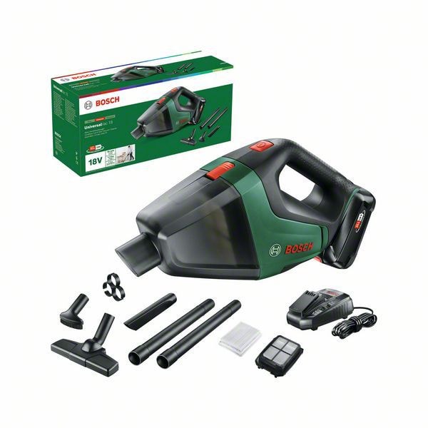 Bosch DIY Akkustøvsuger Univ Vac 18V 2,5Ah