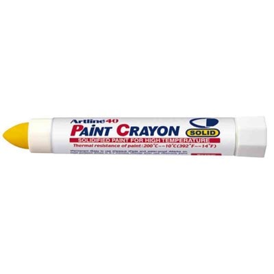Artline Markeringspen EK-40 Paint Crayon Hvid