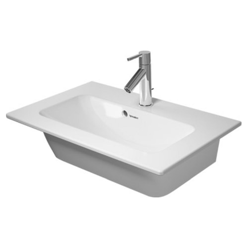 Duravit ME by Starck Compact håndvask med hanehul og overløb 63 x 40 cm