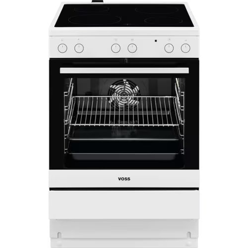 Voss SurroundCook glaskeramisk komfur hvid 73L VKK60340HV