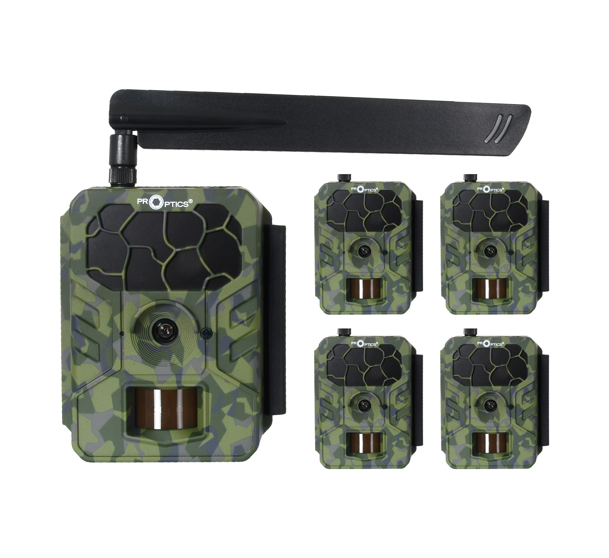 5-pak Pro-Optics PRO 4.4G Vildtkamera