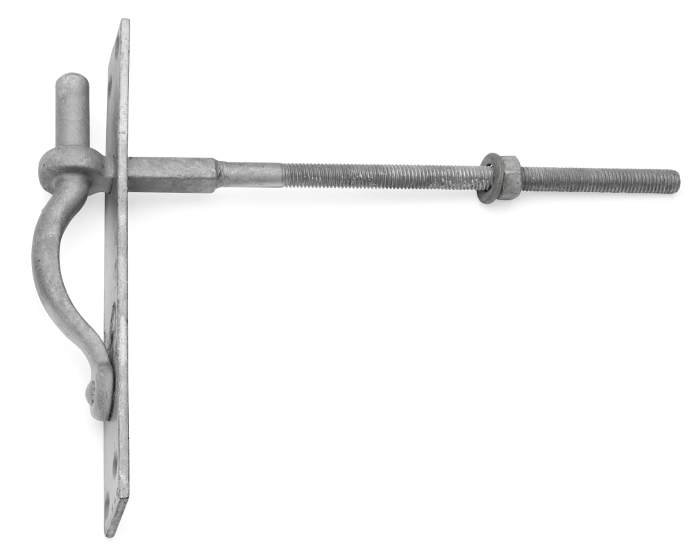 Habo pladeskruestabel 16 mm varmgalvaniseret