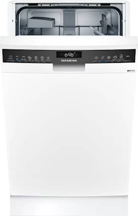 Siemens iQ300 opvaskemaskine til underbygning hvid 45 cm 9 kuverter SR43HW24KS