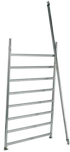 Jumbo udbygningssæt til bredt rullestillads med 2 meter 135 x 250 x 200 cm B-1