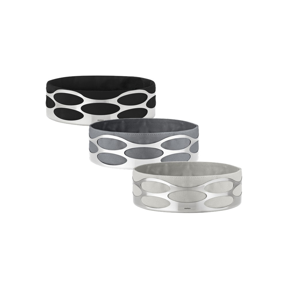 Stelton Embrace brødbakke grey Ø23 cm