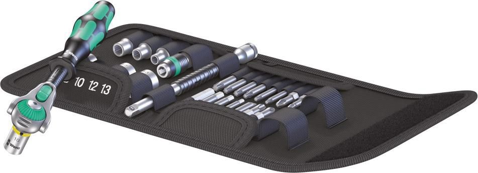 Wera Kraftform Kompakt Zyklop Speed topnøglesæt 1/4" 26 dele