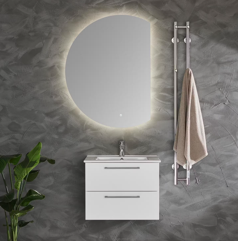 Bathlife Gry LED spejl Ø750 mm