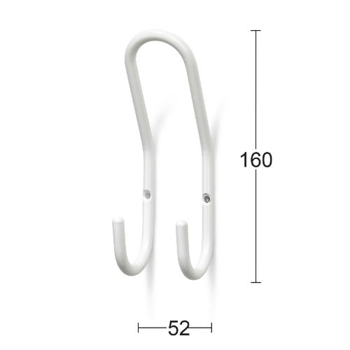 Habo hattekrog Saturn 2 kroge hvid