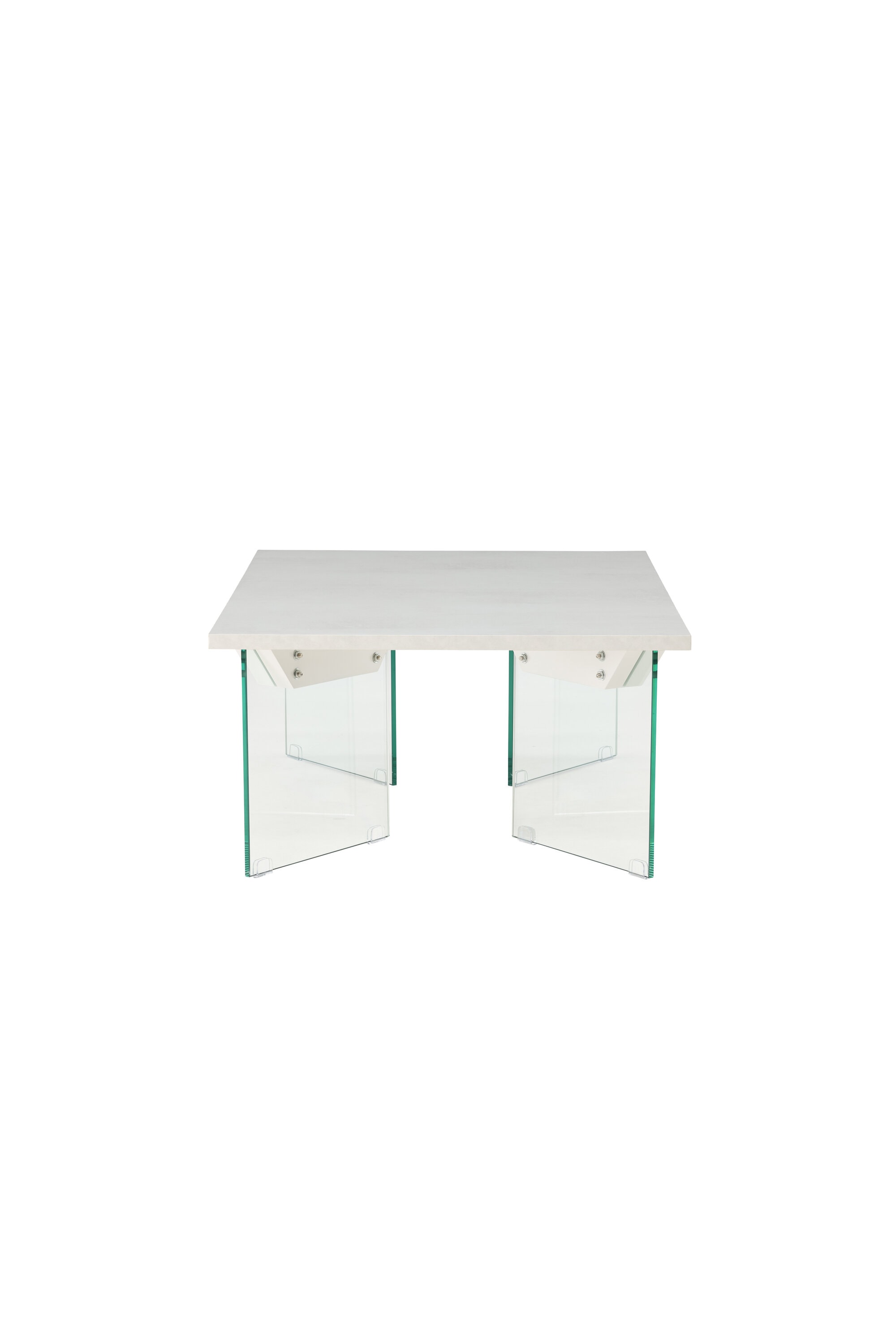 Venture Design Ester sofabord glas/beton-look 120 x 80 x 42 cm