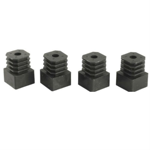 Cubic ben til gitterrist 25 mm. Sæt med 4 ben