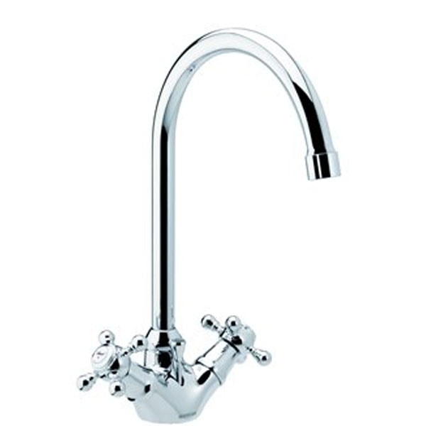 Damixa Tradition håndvask armatur med bundventil