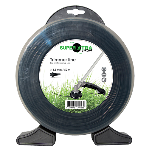 Trimmertråd 3,3 mm/stjerne/50 m